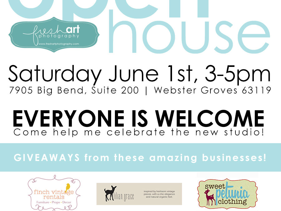 STUDIO OPEN HOUSE | St. Louis Photographer