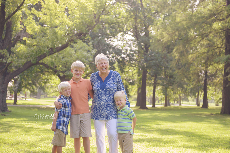 Barb&#39;s Grandparent Mini Session | St. Louis Family Photography — Fresh Art Photography