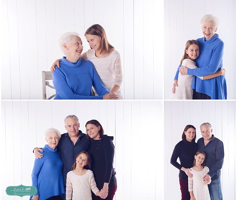 Photos with Grandma Judy | St. Louis Studio Family Photography