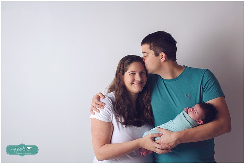 Baby girl’s newborn session at the studio | St. Louis Newborn Photographer