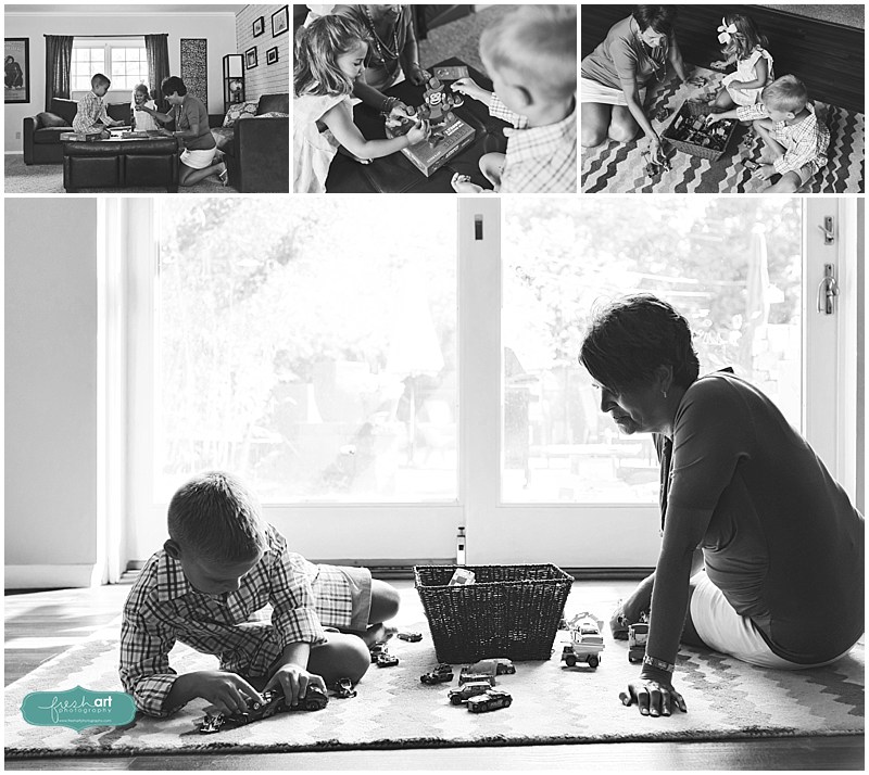 Saying goodbye to their nanny | St. Louis Family Photography | Fresh Art Photography