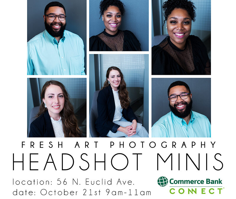 Headshot Minis at Commerce Bank Connect in The Central West End